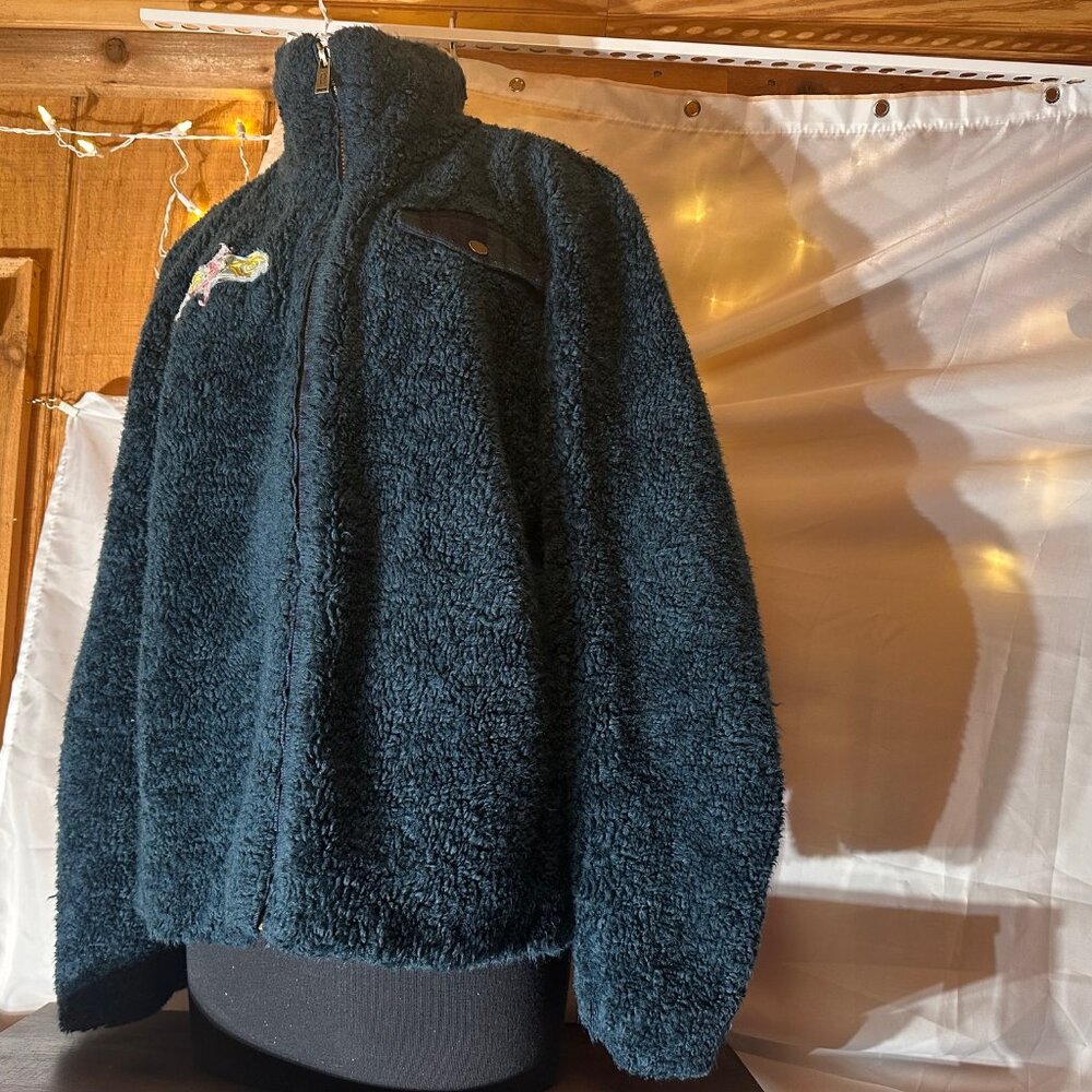 Unique Patchwork Pendleton Teddy Jacket Xl - image 1